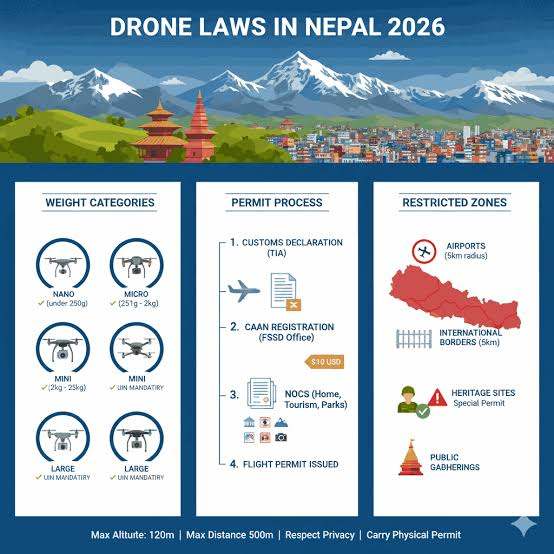 How to Obtain a Drone Permit in Nepal: A Complete Guide for Travellers and Drone Operators