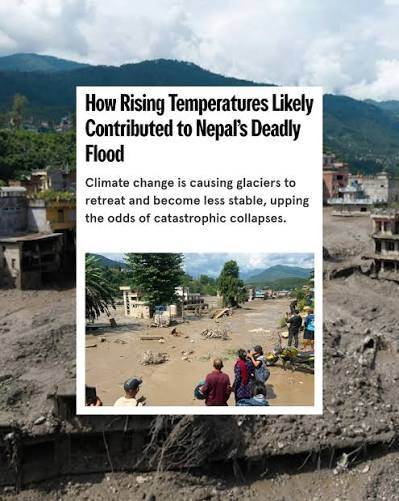Climate Change & Global Warming: The Disaster for Nepal – Why?