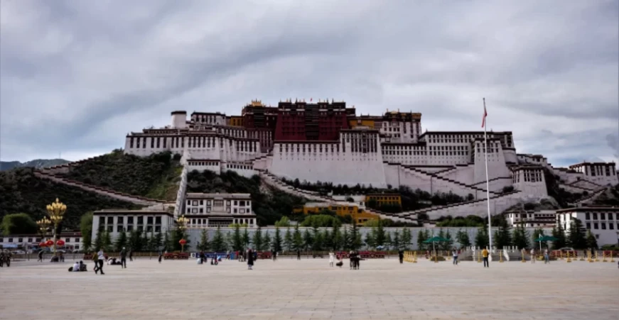 Potala Palace at Lhasa, Tibet