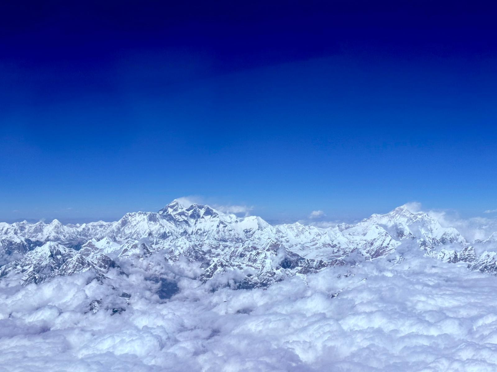 Everest scenic flight during Bhutan Tour