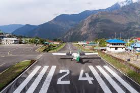 Lukla_Airport Landing